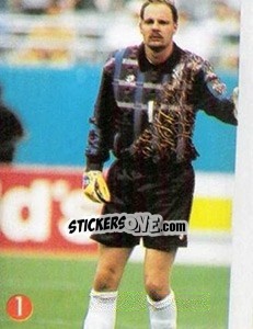 Sticker Ed De Goey - Euro 96 n. 19 - TV 7 DIAS
