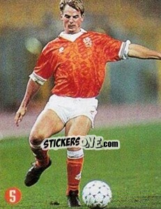 Sticker Ronald de Boer - Euro 96 - TV 7 DIAS