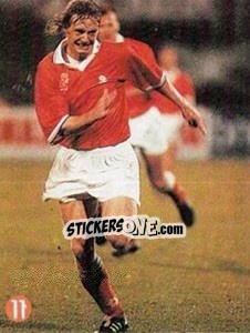 Sticker Van Vossen - Euro 96 n. 29 - TV 7 DIAS