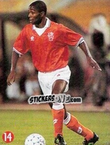Cromo Bryan Roy - Euro 96 n. 32 - TV 7 DIAS