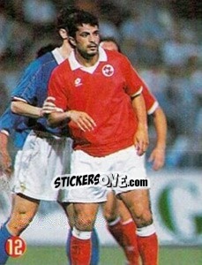 Sticker Turkyilmaz - Euro 96 n. 44 - TV 7 DIAS