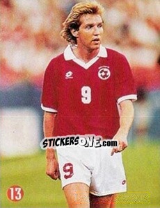 Sticker Knup - Euro 96 n. 45 - TV 7 DIAS