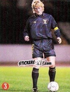 Sticker Colin Hendry - Euro 96 - TV 7 DIAS