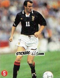 Sticker Gary McAllister - Euro 96 n. 51 - TV 7 DIAS