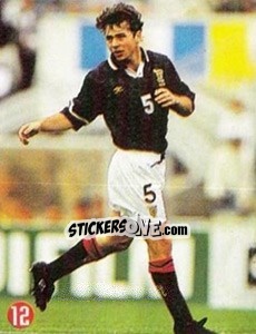 Sticker Ally McCoist - Euro 96 n. 58 - TV 7 DIAS