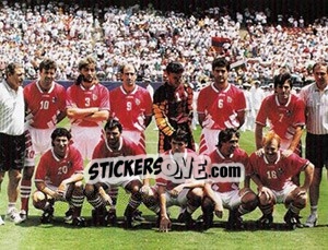 Sticker Equipe - Euro 96 - TV 7 DIAS