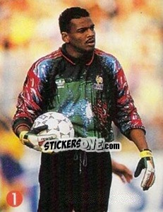 Cromo Bernard Lama - Euro 96 - TV 7 DIAS