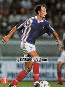 Sticker Leboeuf - Euro 96 - TV 7 DIAS