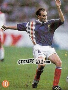 Sticker Guerin - Euro 96 n. 74 - TV 7 DIAS
