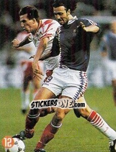 Sticker Dugarry - Euro 96 n. 76 - TV 7 DIAS