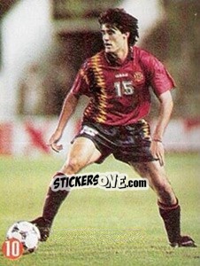 Sticker Caminero - Euro 96 - TV 7 DIAS