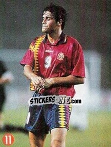 Sticker Luis Enrique - Euro 96 n. 89 - TV 7 DIAS