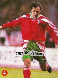 Sticker Tzvetanov - Euro 96 - TV 7 DIAS