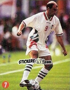 Sticker Lechkov - Euro 96 - TV 7 DIAS