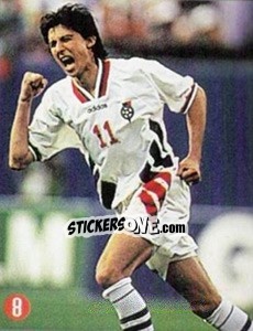 Sticker Borimirov - Euro 96 n. 100 - TV 7 DIAS