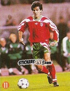 Sticker Kostadinov - Euro 96 n. 103 - TV 7 DIAS
