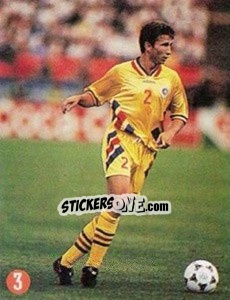 Sticker Petrescu - Euro 96 - TV 7 DIAS