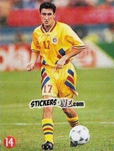 Sticker Moldovan - Euro 96 - TV 7 DIAS