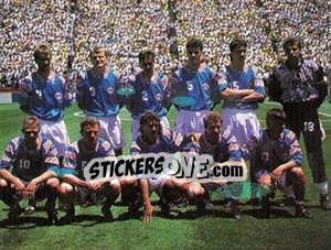 Sticker Equipe - Euro 96 - TV 7 DIAS