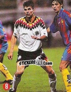 Figurina Babbel - Euro 96 n. 127 - TV 7 DIAS