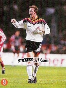 Sticker Basler - Euro 96 n. 133 - TV 7 DIAS