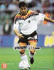 Sticker Kirsten - Euro 96 n. 135 - TV 7 DIAS