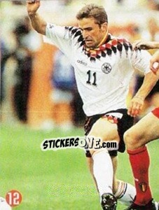 Sticker Kuntz - Euro 96 n. 136 - TV 7 DIAS