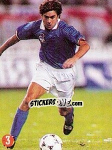 Sticker Costacurta - Euro 96 n. 141 - TV 7 DIAS