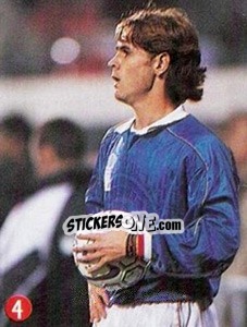 Sticker Mussi - Euro 96 n. 142 - TV 7 DIAS