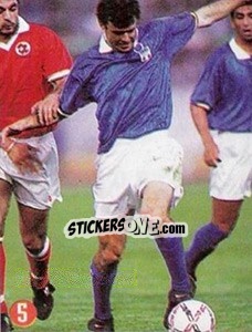 Sticker Carboni - Euro 96 n. 143 - TV 7 DIAS