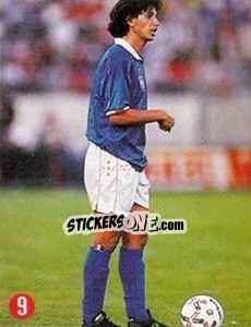 Cromo Albertini - Euro 96 - TV 7 DIAS