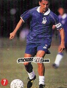 Sticker Roberto Baggio - Euro 96 - TV 7 DIAS