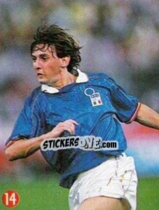 Sticker Signori - Euro 96 n. 152 - TV 7 DIAS
