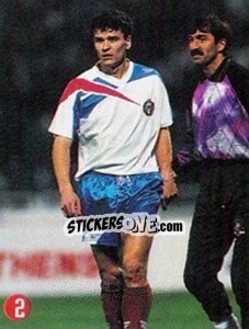 Sticker Nikiforov - Euro 96 n. 154 - TV 7 DIAS