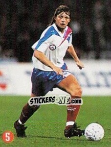 Sticker Kulkov - Euro 96 n. 157 - TV 7 DIAS