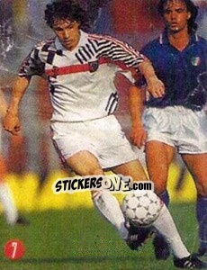 Sticker Aleksandr Mostovoi - Euro 96 - TV 7 DIAS