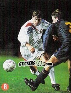 Sticker Kanchelskis - Euro 96 n. 160 - TV 7 DIAS