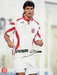 Sticker Lokvenc - Euro 96 n. 177 - TV 7 DIAS