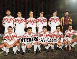 Sticker Equipe - Euro 96 n. 184 - TV 7 DIAS