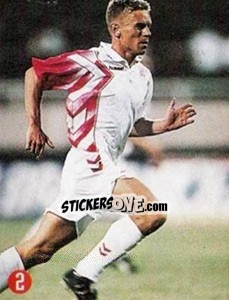 Cromo A. Nielsen - Euro 96 n. 186 - TV 7 DIAS