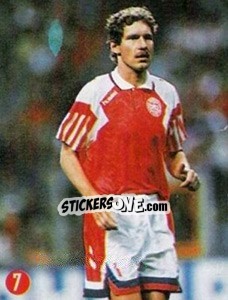 Cromo Vilfort - Euro 96 n. 191 - TV 7 DIAS
