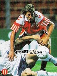 Sticker Strudall - Euro 96 n. 195 - TV 7 DIAS