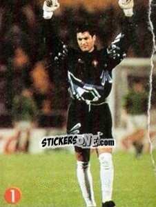 Sticker Vítor Baía - Euro 96 n. 199 - TV 7 DIAS