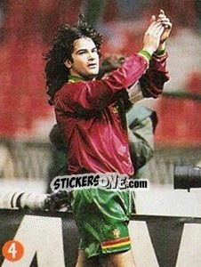 Sticker Fernando Couto - Euro 96 n. 202 - TV 7 DIAS