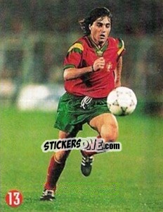 Sticker Paulo Futre - Euro 96 - TV 7 DIAS