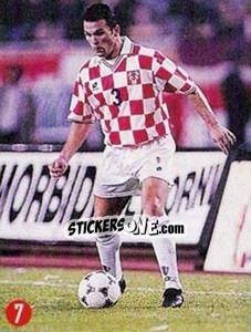 Sticker Mladenovic - Euro 96 - TV 7 DIAS