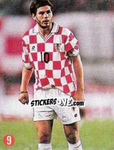 Sticker Boban - Euro 96 n. 221 - TV 7 DIAS