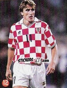 Sticker Boksic - Euro 96 - TV 7 DIAS