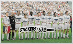 Sticker Les tenues officielles - Champions 98 n. 6 - Panini