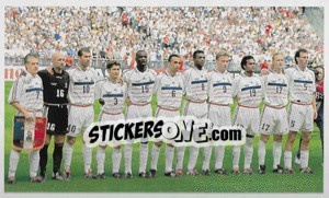 Sticker Les tenues officielles - Champions 98 - Panini